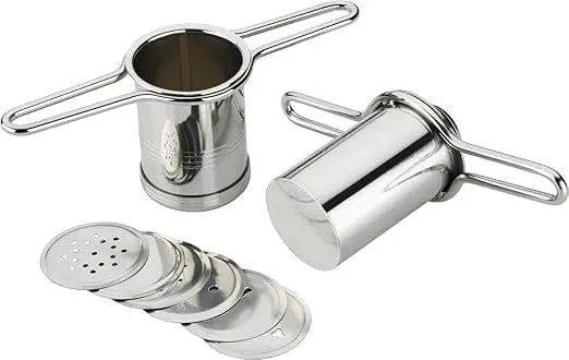 SR Stainless Steel Kitchen Press with 5 Jali Sev Sancha Machine Murukku Machine